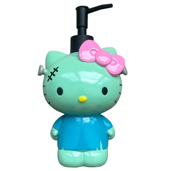 Hello Kitty Halloween Frankenstein Soap Lotion Dispenser - Picture 1 of 5